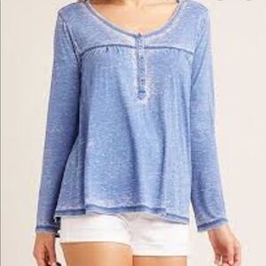 NWT Jack by BB Dakota What's the Scoop LS Henley